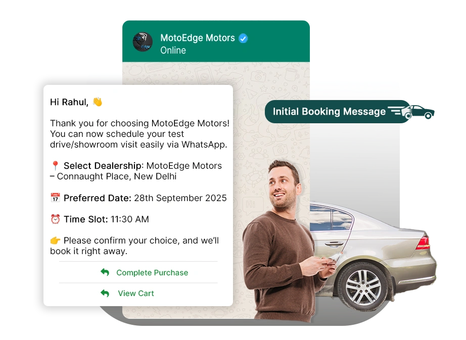 Test Drive & Appointment Booking
