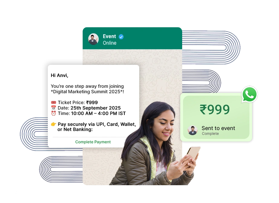 Collect Payment Directly via WhatsApp