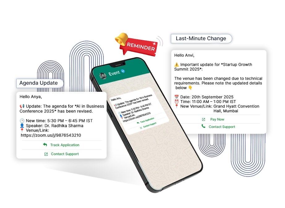 Event Reminders & Notifications