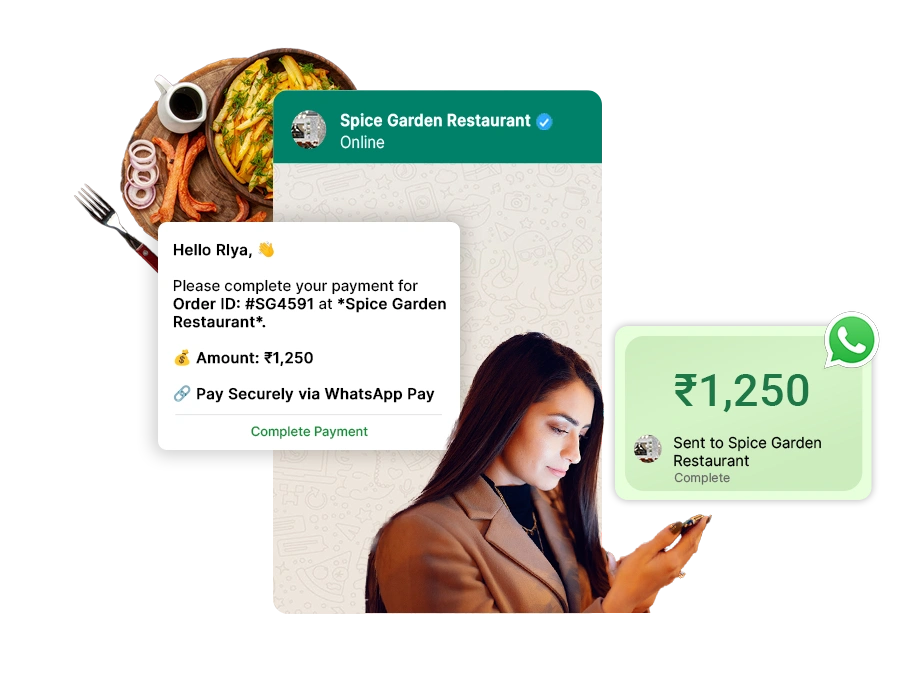 Collect Payment Directly via WhatsApp