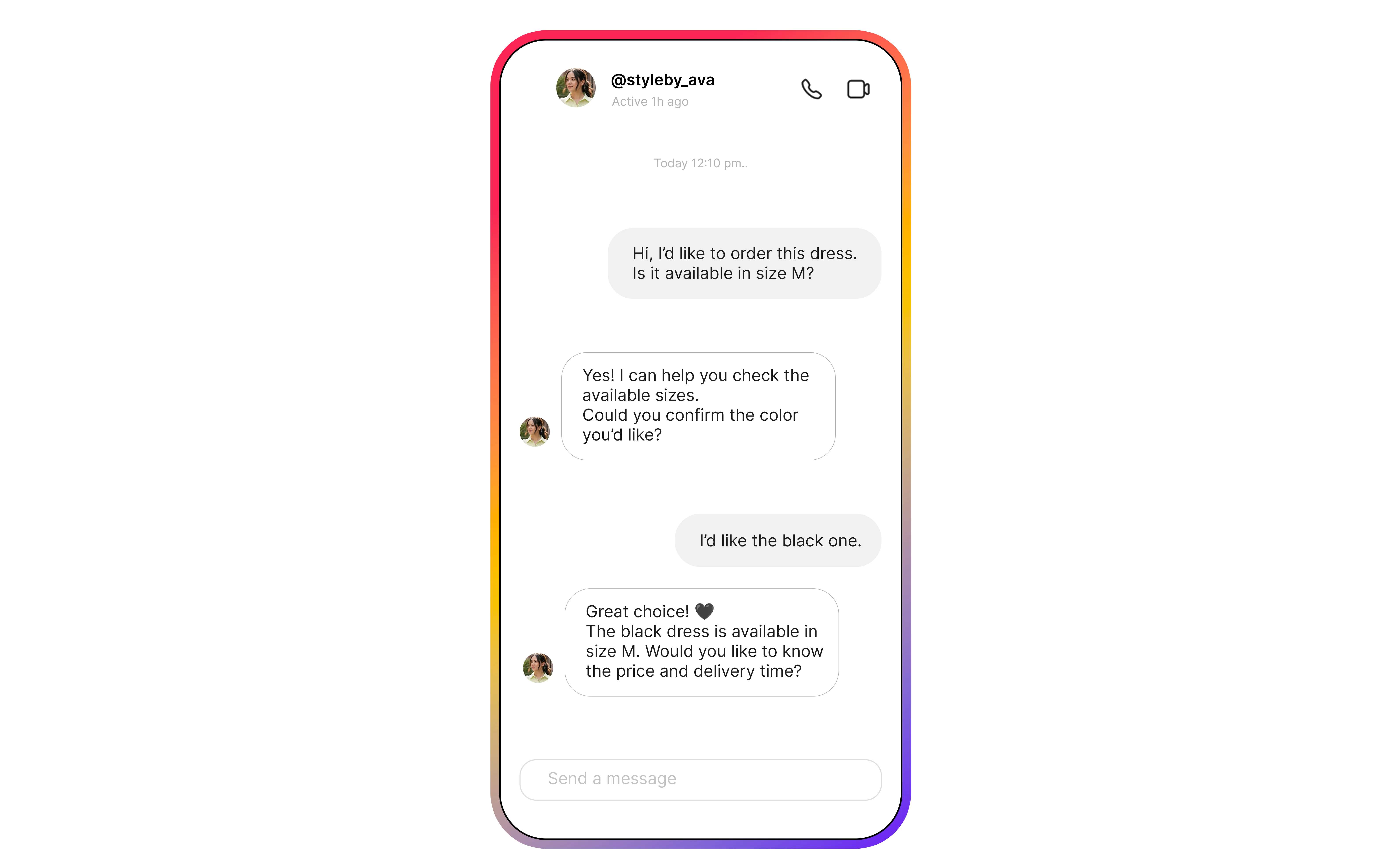 Instagram DM Chatbot with AI