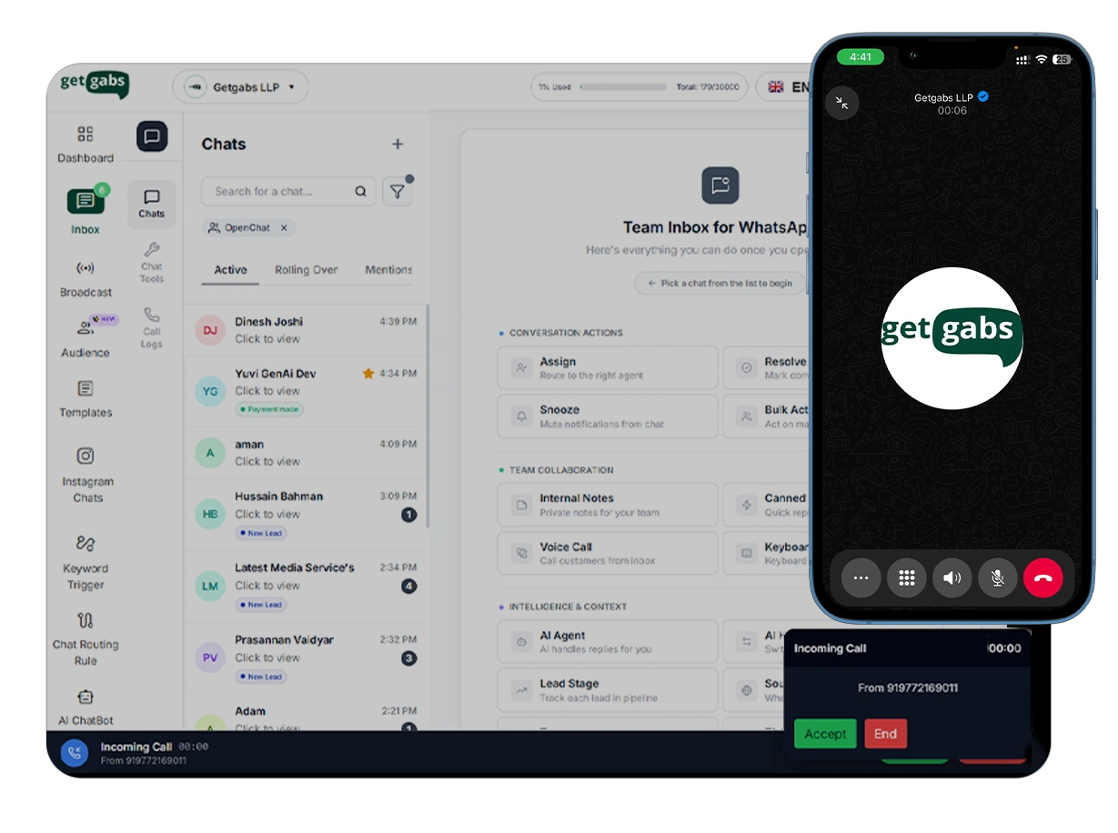 WhatsApp Business Voice Calling
