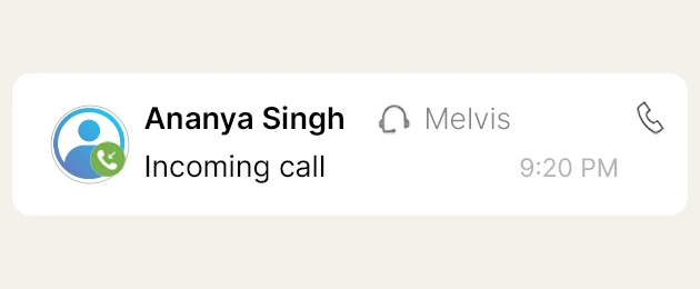 Business-initiated calls