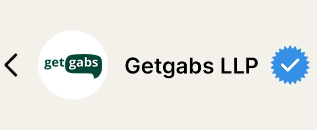 Verified business badge