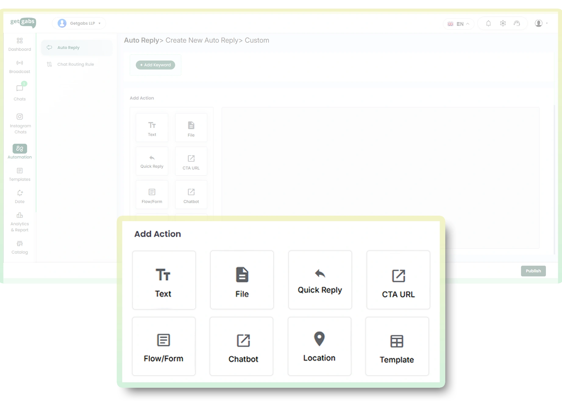Design Interactive Message