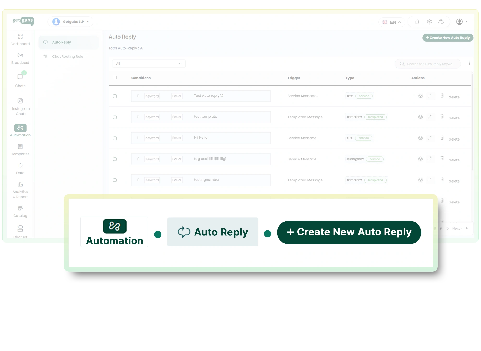 Click Automation Tab