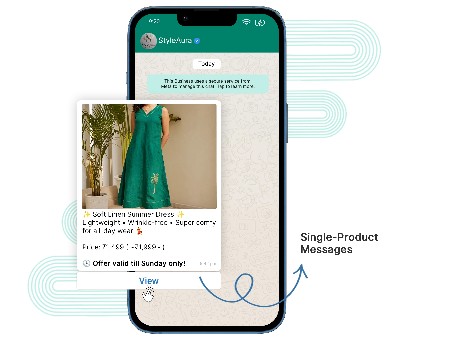 Single Product Messages