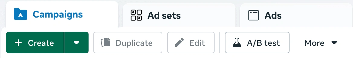 Click Create Campaign