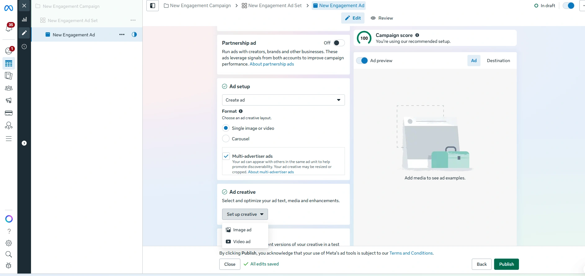 Upload Your Ad Creative