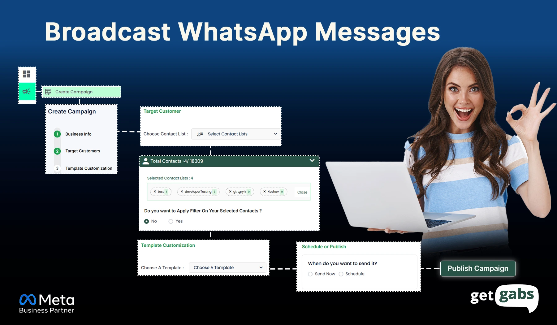 Broadcast WhatsApp Messages