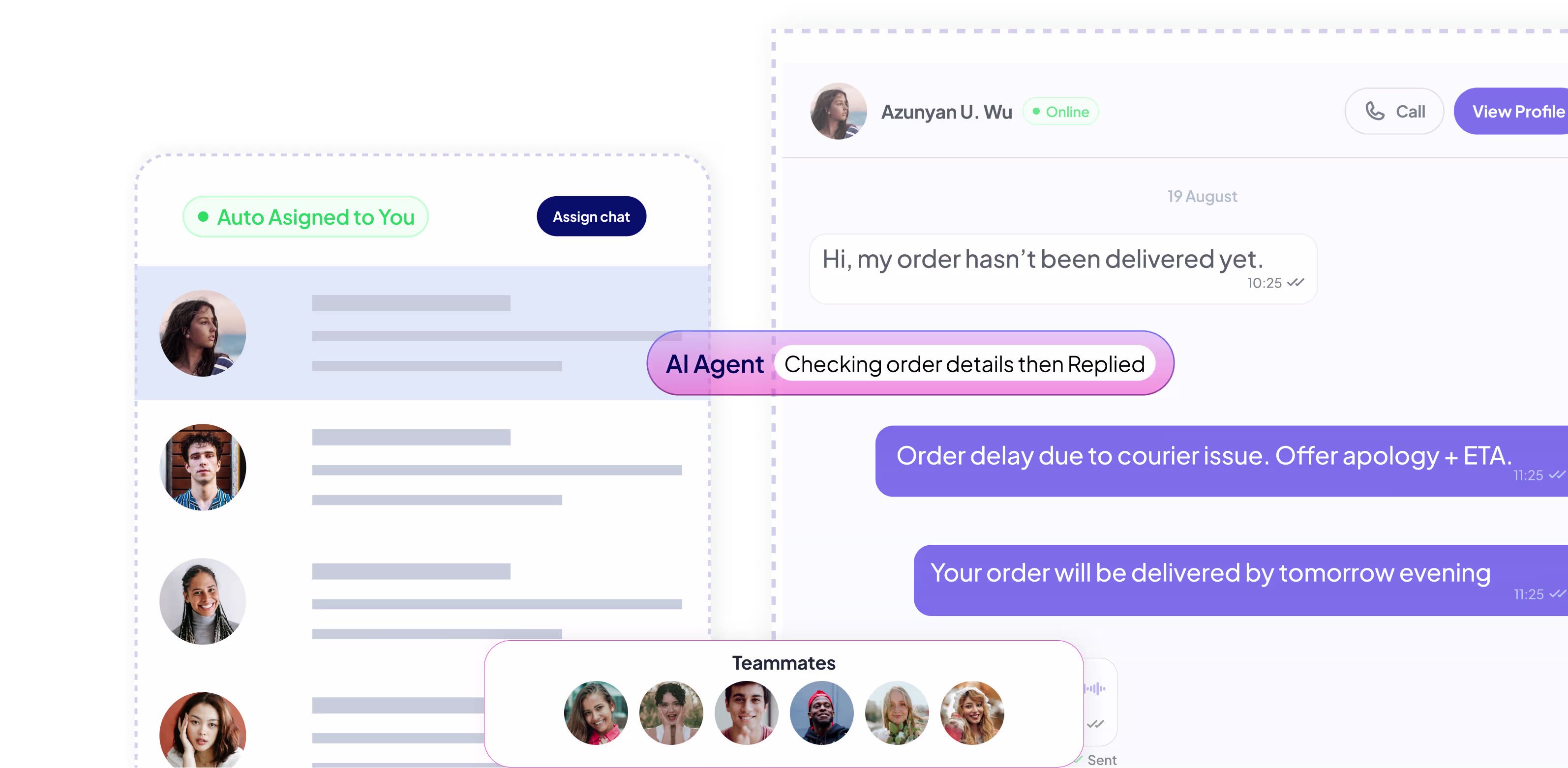 Shared team inbox preview