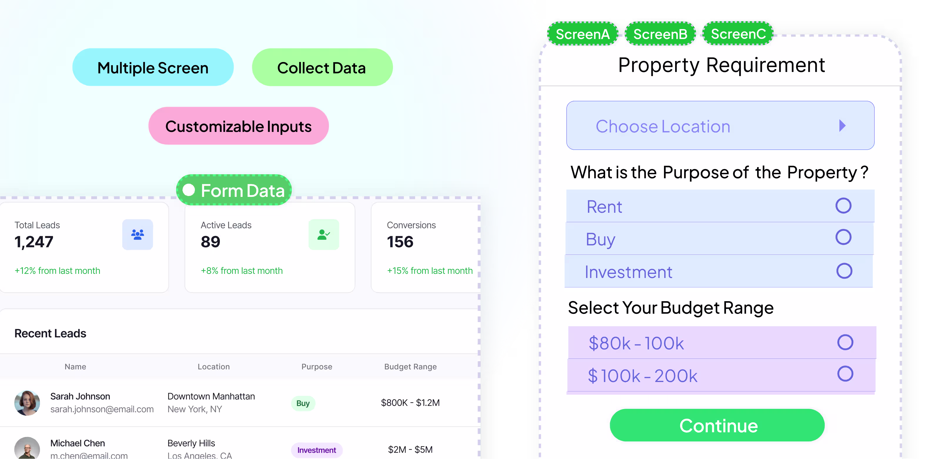 WhatsApp forms preview